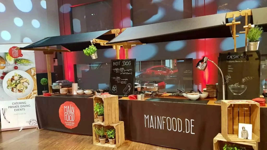 Catering Stände für Messecatering in Frankfurt