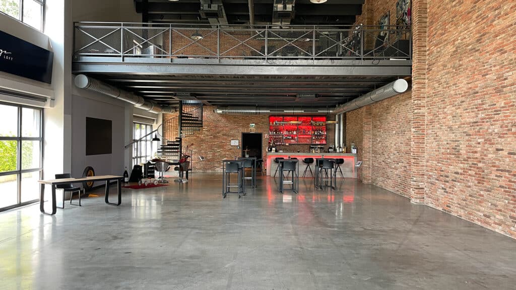Vintage Eventlocation – Halle Eingangsbereich